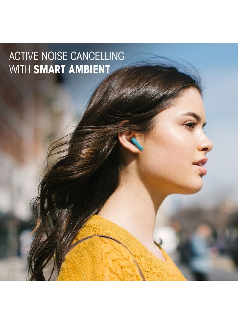 Wave Flex 2 True Wireless Earbuds, JBLWFLEX2BLU blue