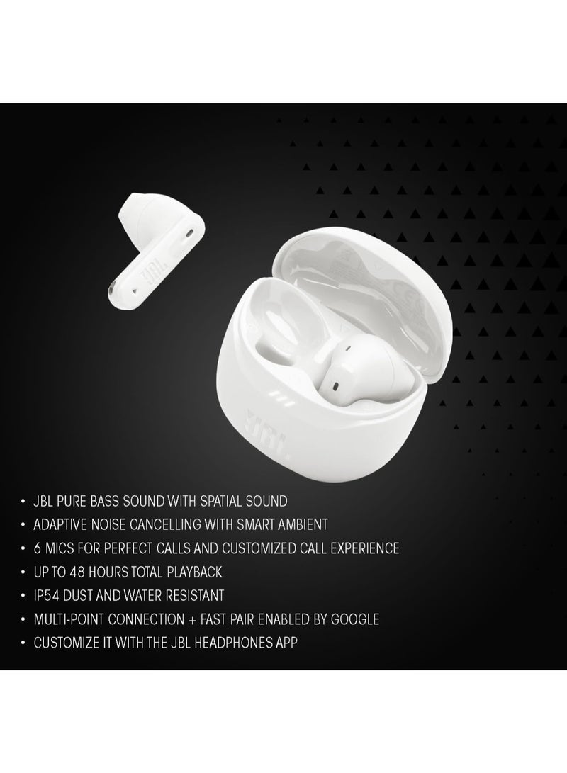 Tune Flex 2 True Wireless Noise Cancelling Earbuds, JBLTFLEX2TQE TQE