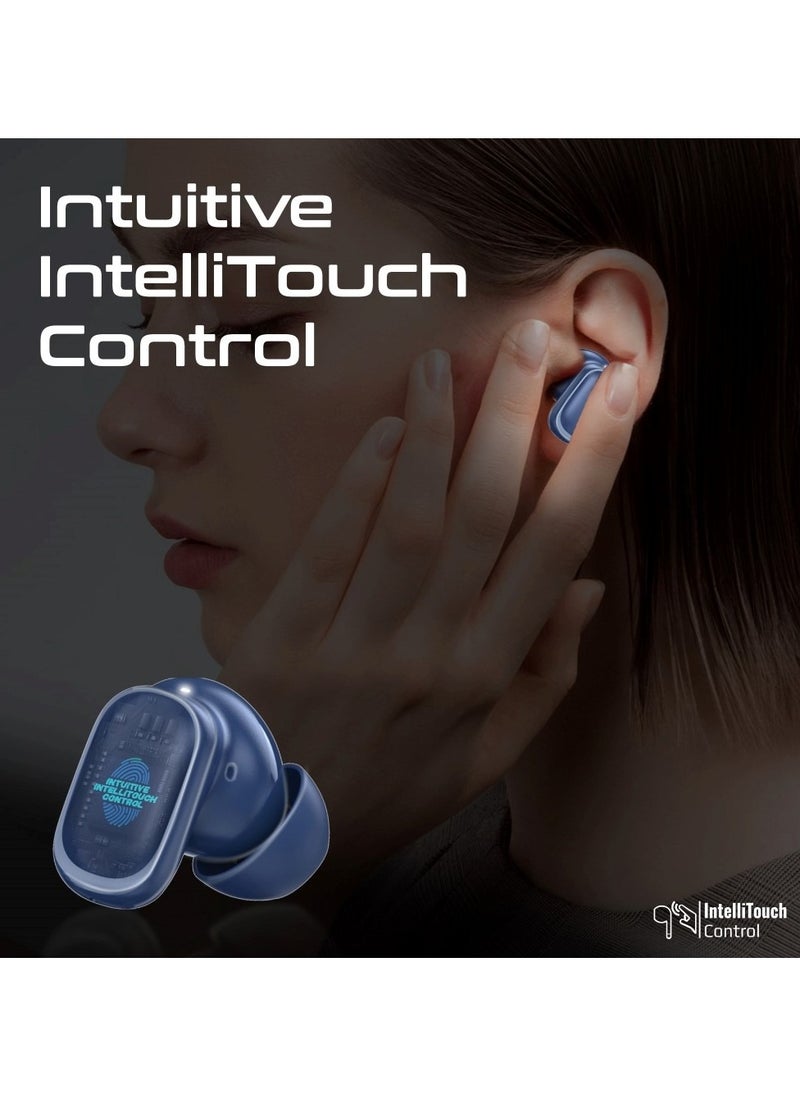 high-definition twsnearbuds 36 houres Blue