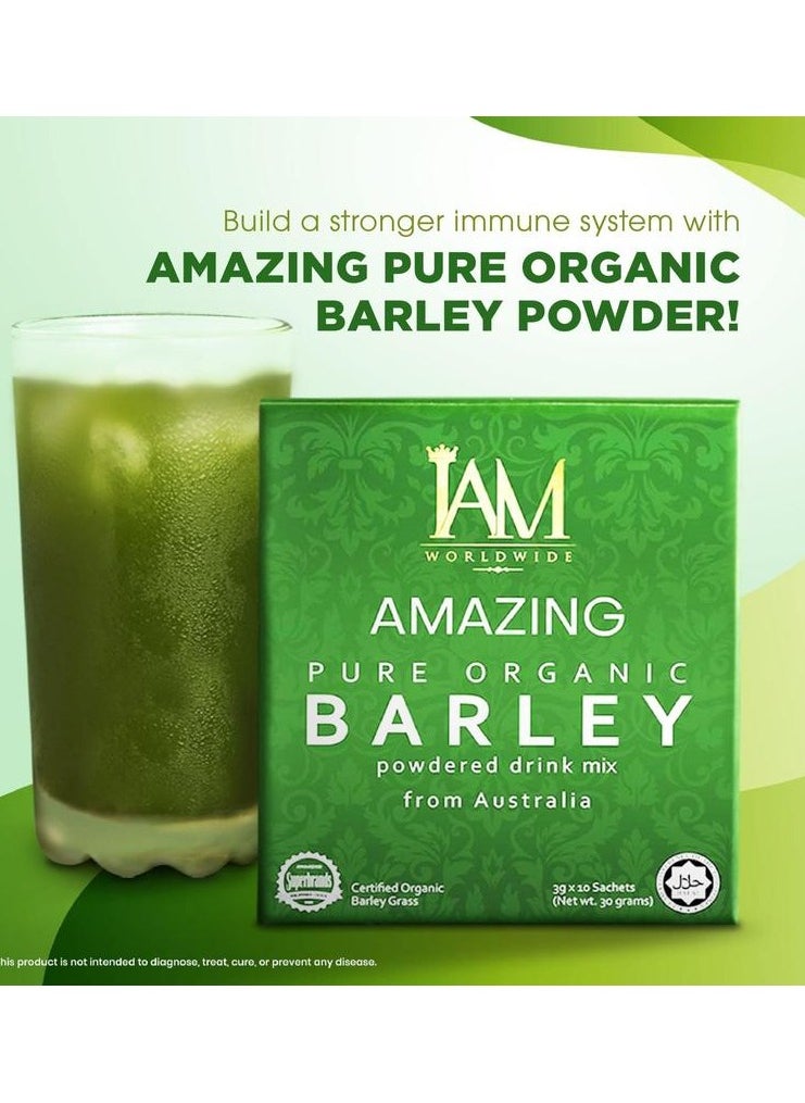 Amazing barley pure organic barley powder drinks