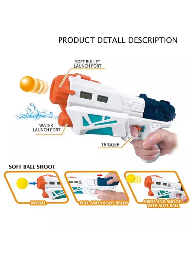 2 In 1 Soft Ball Shooting Gun
