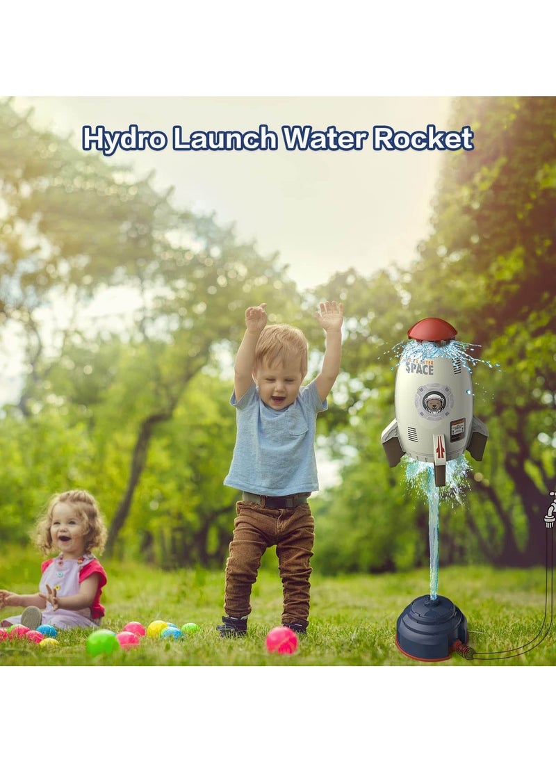 Little Child Water Spray Toy Backyard Hydro Launch Water Rocket Sprinkler