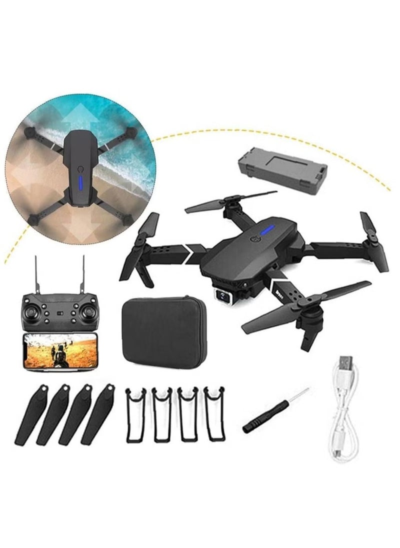 Explore the Skies with the E88 Pro Ayoo 4K Quad-Copter | Advanced FPV Control, Foldable Design, Stable Flight, Long Battery Life, and Perfect for Aerial Photography & Videography – Ideal for Beginners & Enthusiasts