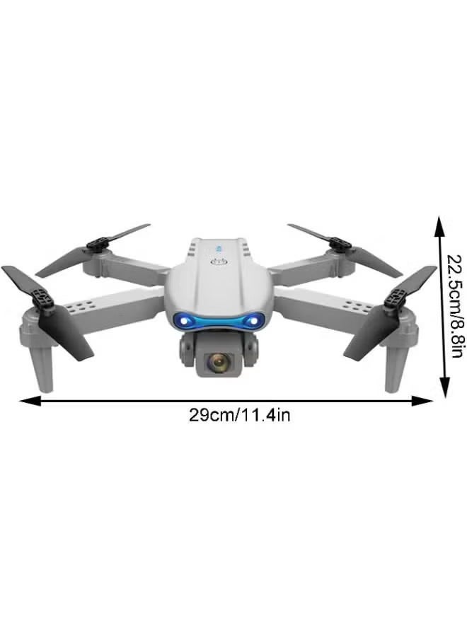 E99 PRO Drone Professional with 4K HD Dual Camera, Automatic Obstacle Avoidance, Foldable Design, Height Hold, and Stable Flight for Aerial Photography - Perfect Mini Drone for Smooth Flights, Easy Control & Stunning Shots – Ideal for Beginners and Pros