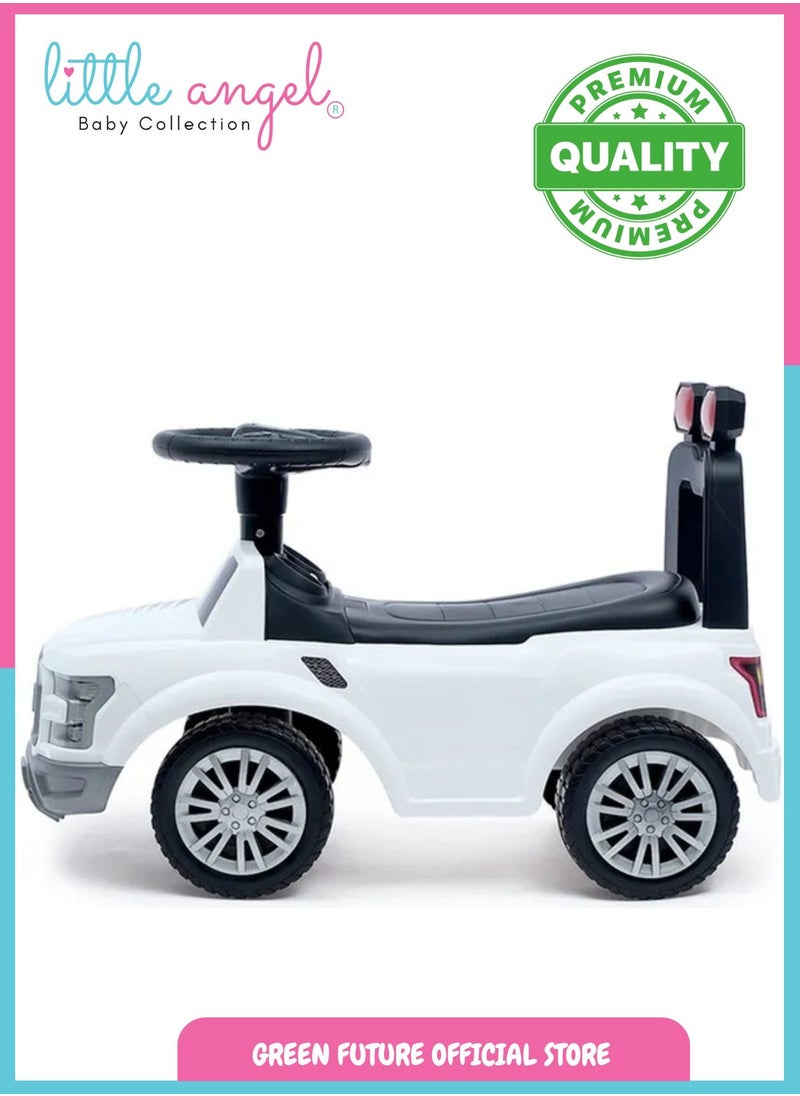 Kids Push Ride On Truck Car Toy with Steering Wheel, Backrest, Durable Design, and Fun for Toddlers Indoor and Outdoor Play