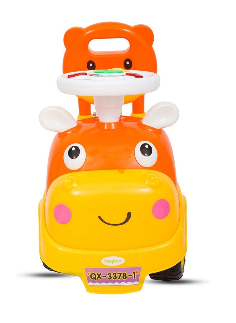 Hippo Race Kids Ride On Push Car for Toddlers Baby car Toy Children Rider & Infant Baby car Toys | Kids Suitable for Boys & Girls(1-3 Years)