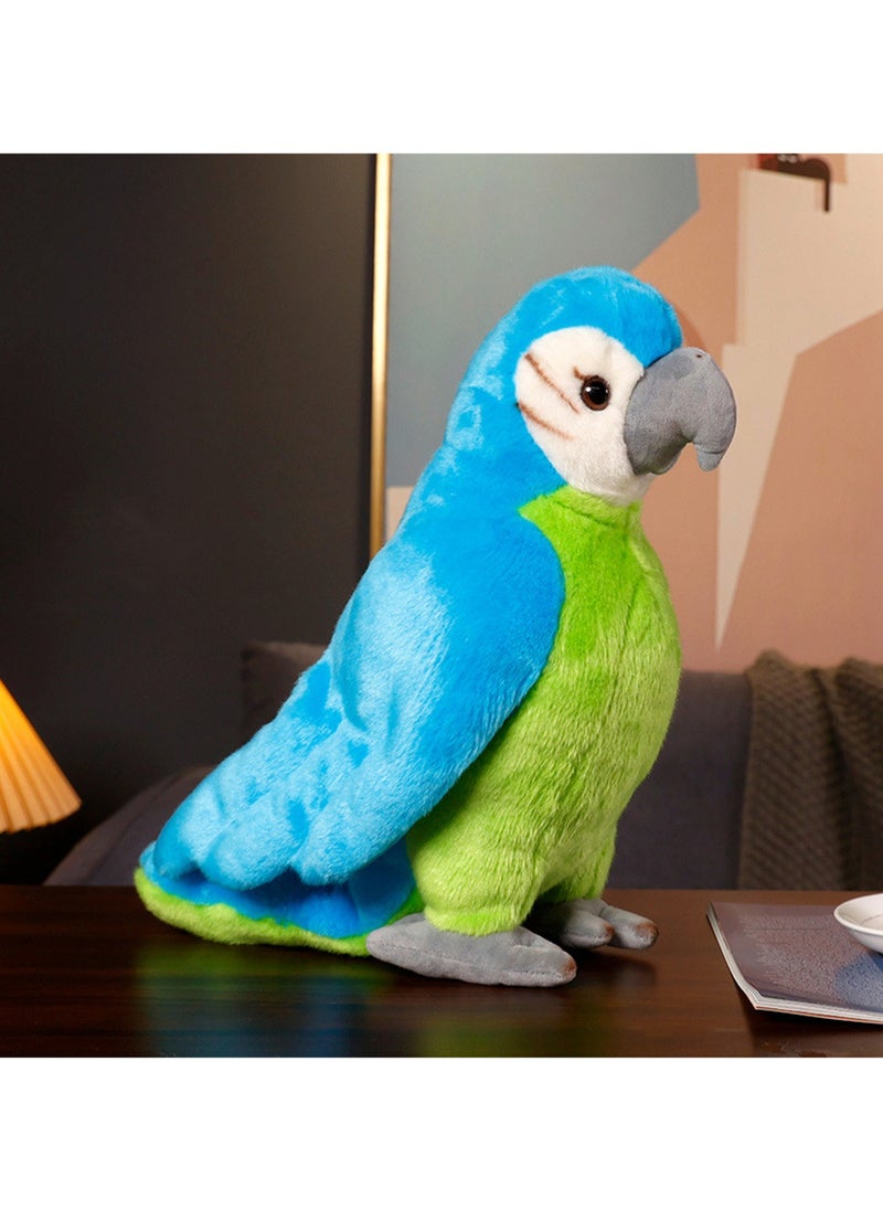 25 CM Simulation Parrot Plush Toy Soft Stuffed Cute Animal Doll For Girls And Boys All Ages Gift (Style 1)