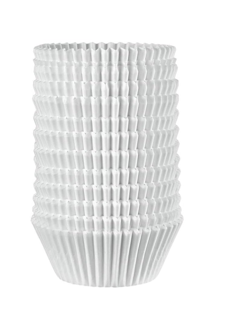 Comfy Package [500Pcs] Standard White Cupcake Liners for Baking - Food Grade & Grease-Proof Muffin Liners, Durable Baking Cups for Muffins, Cupcakes, and More