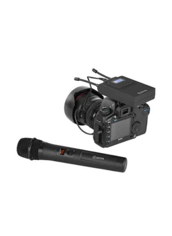 BOYA BY-WM8 PRO-K3 UHF DUAL-CHANNEL WIRELESS MICROPHONE SYSTEM