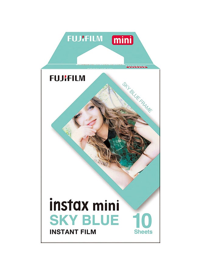 10-Piece Instax Mini Film Set Sky Blue