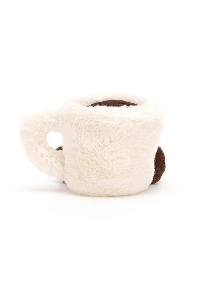 Amuseables Espresso Cup Coffee Stuffed Toy, 4 Inches | Drink Plush | Fun Gift Idea