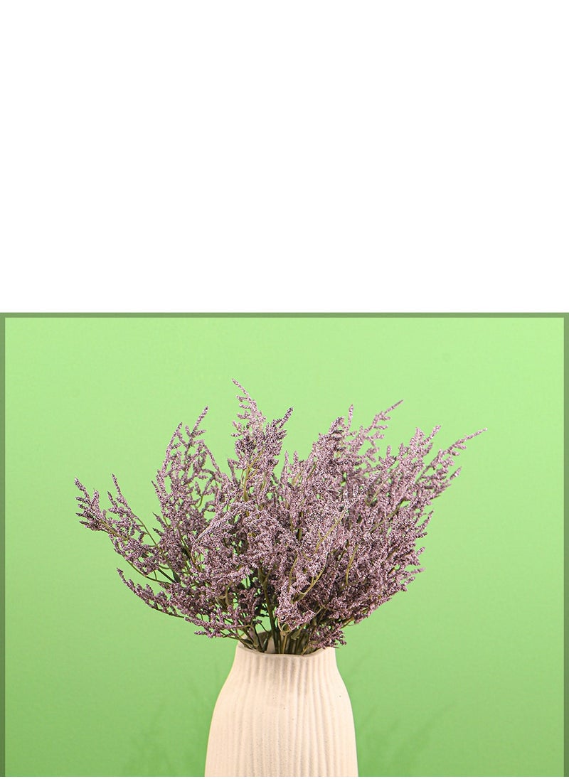 Yatai 3pcs Artificial Lavender Flower Bunch for Vase Filling and Arrangements | Real Look Lavender Flowers for Home Office Decorations (Purple)