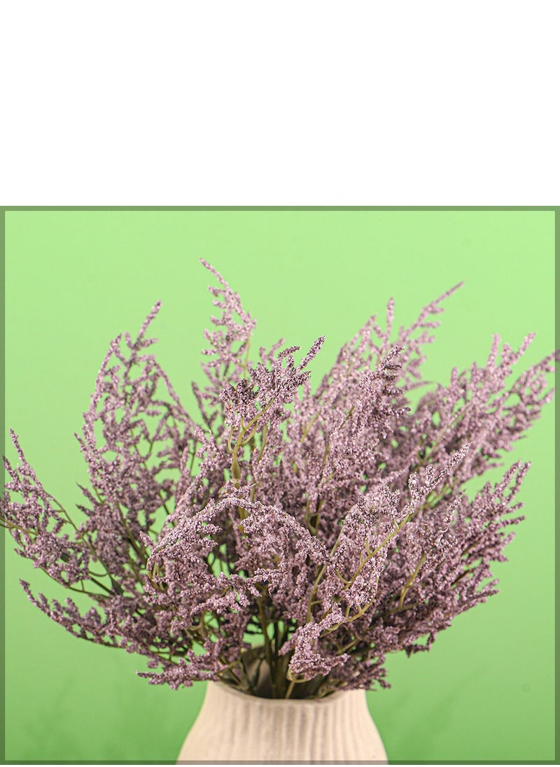 Yatai 3pcs Artificial Lavender Flower Bunch for Vase Filling and Arrangements | Real Look Lavender Flowers for Home Office Decorations (Purple)