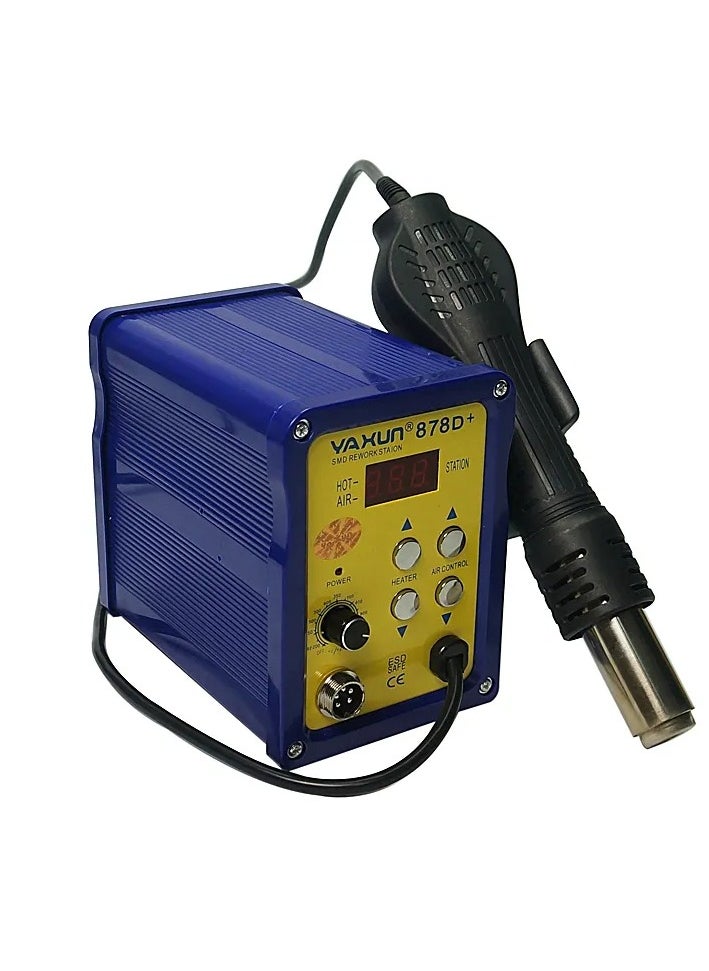 YAXUN YX-878D+ 2 In 1 SMD Hot Air and Soldering Station 220V/110V BGA Rework Station Automatic Rework Station