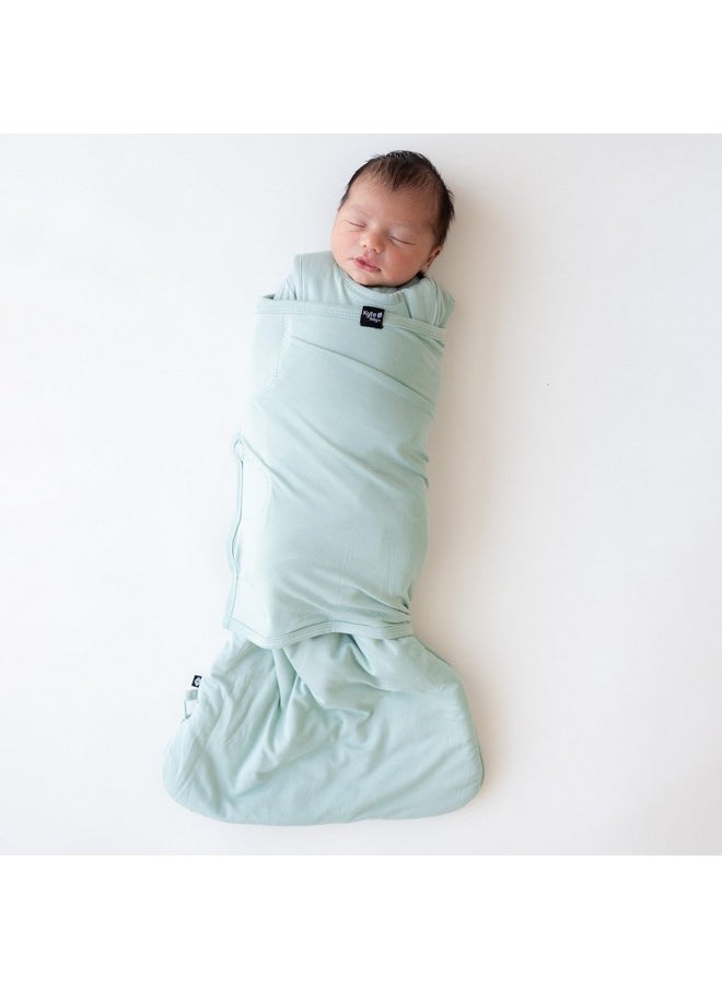 KYTE BABY Unisex Rayon Made from Bamboo Sleep Bag Swaddler for Babies, 1.0 Tog (Sage)