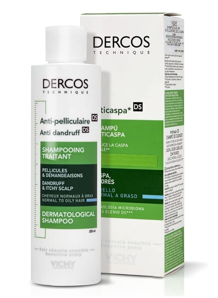 Dercos Anti Dandruff Shampoo For Dry Hair 200ml