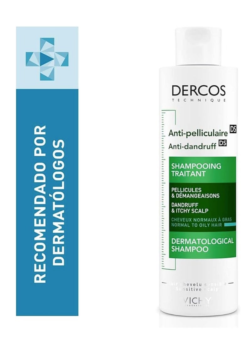 Dercos Anti Dandruff Shampoo For Dry Hair 200ml