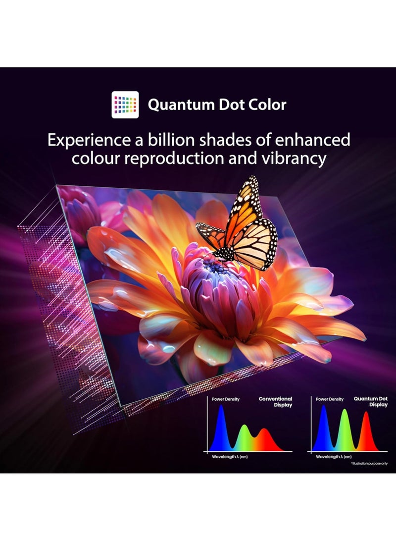 Icona 55 Inch 4K Ultra HD Smart LED TV – Android 12, Quad Core Processor, Slim Frame, Built-in WiFi, Energy-Saving Feature