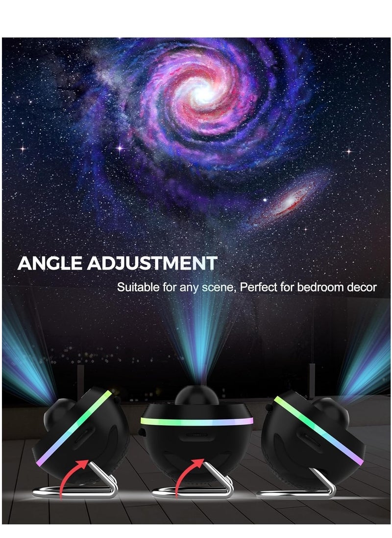 Galaxy Projector | 13-in-1 Planetarium Star Projector | Solar System Projector for Kids Bedroom Ceiling Decor | Starry Sky Night Light with Timer & RGB Effects