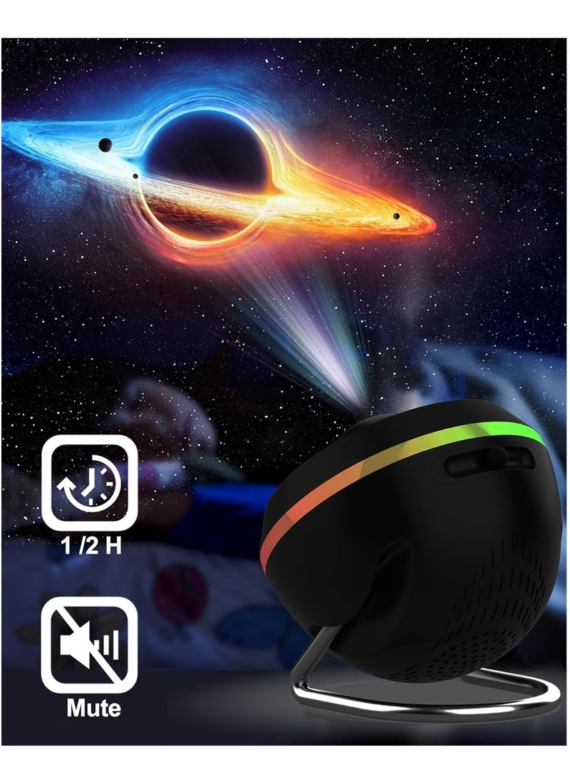 Galaxy Projector | 13-in-1 Planetarium Star Projector | Solar System Projector for Kids Bedroom Ceiling Decor | Starry Sky Night Light with Timer & RGB Effects – Ideal for Relaxation and Sleep