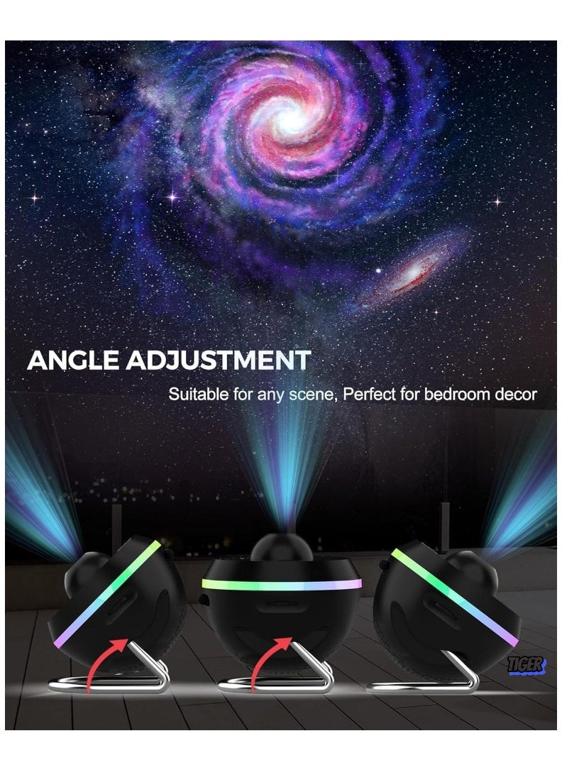 Galaxy Projector | 13-in-1 Planetarium Star Projector | Solar System Projector for Kids Bedroom Ceiling Decor | Starry Sky Night Light with Timer & RGB Effects – Ideal for Relaxation and Sleep