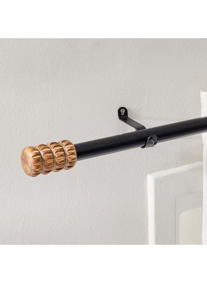 Natura 25 Mm Diegeo Extendable Single Curtain Rod 110-320 Cm