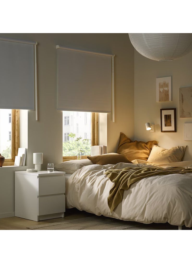 Block-out Roller Blind White