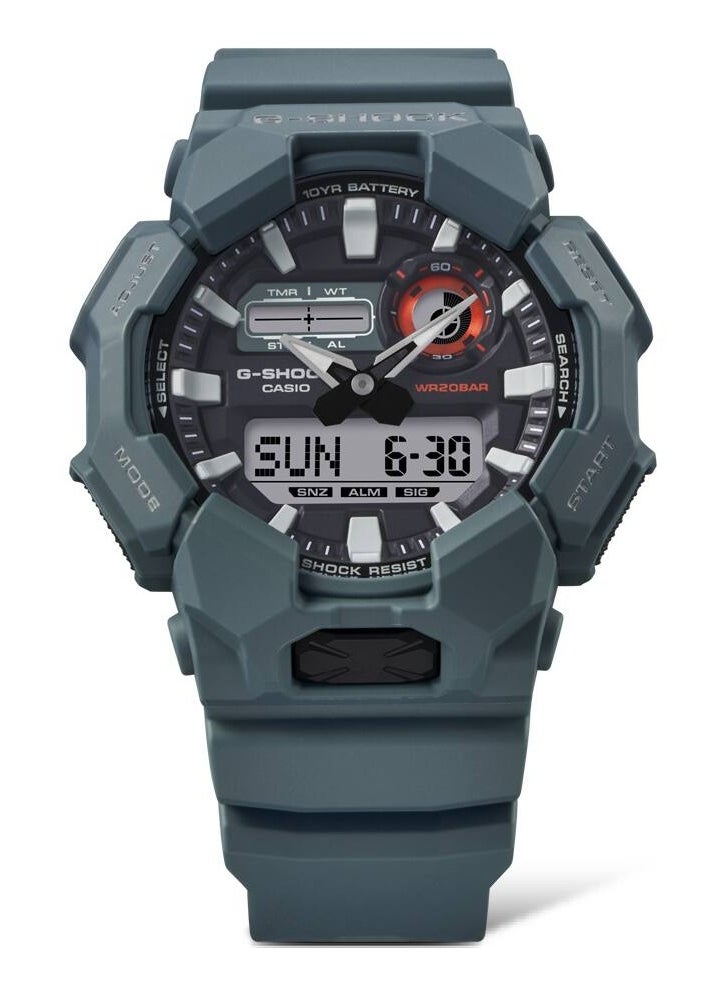 G-Shock Analog+Digital Resin Band Watch GA-010-2A