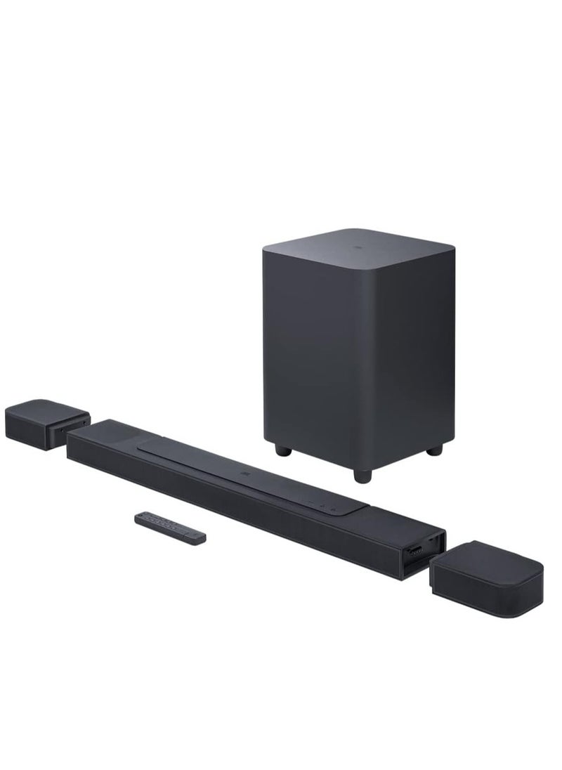 JBL BAR 1000 7.1.4 Soundbar with 10 inch Wireless Subwoofer Detachable Rear Speakers