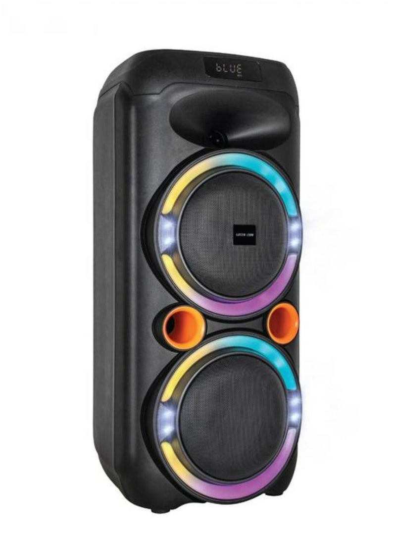 PartyLife 300 Bluetooth Speaker with Bluetooth Version 5.0, Light Show and Deep Bass - Black