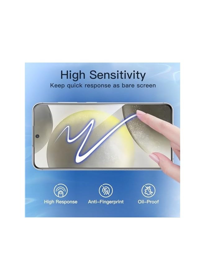 Privacy Screen Protector for Galaxy S24+ / S24 Plus 5G 6.7-Inch, Anti-Spy Tempered Glass Film, Fingerprint ID Compatible, 2-Pack