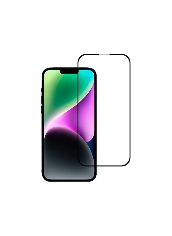 Screen protector compatible with iPhone 14, Tempered Glass, Distinctive High End Protective Film [Anti-Glare][HD Full Coverage][Easy Installation][9H Hardness]