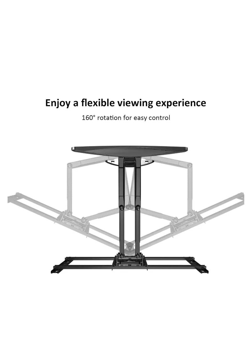 TV Wall Mount for 40-75 Inch TV, TV Mount with Swivel and Tilt, Full Motion TV Bracket with Articulating Dual Arms, Fits 16inch Studs, Max VESA 600X400 mm, 100LBS
