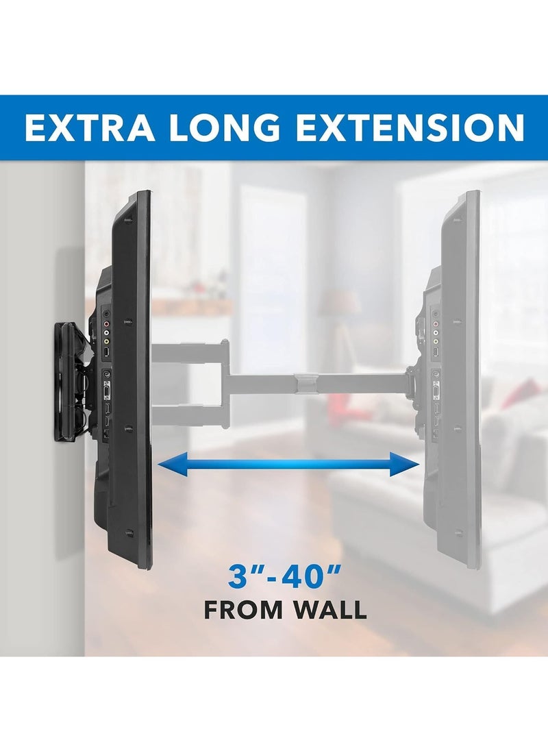 Articulating TV Wall Mount MI-372 – Full Motion Bracket with 40