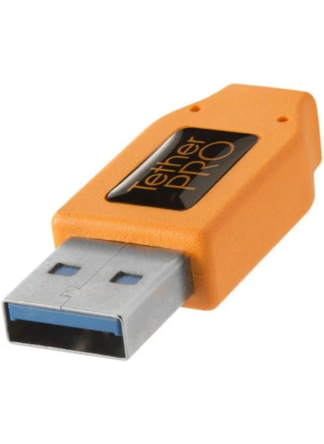 Tether Tools TetherPro USB 3.0 Active Extension Cable (Hi-Visibility Orange, 16')