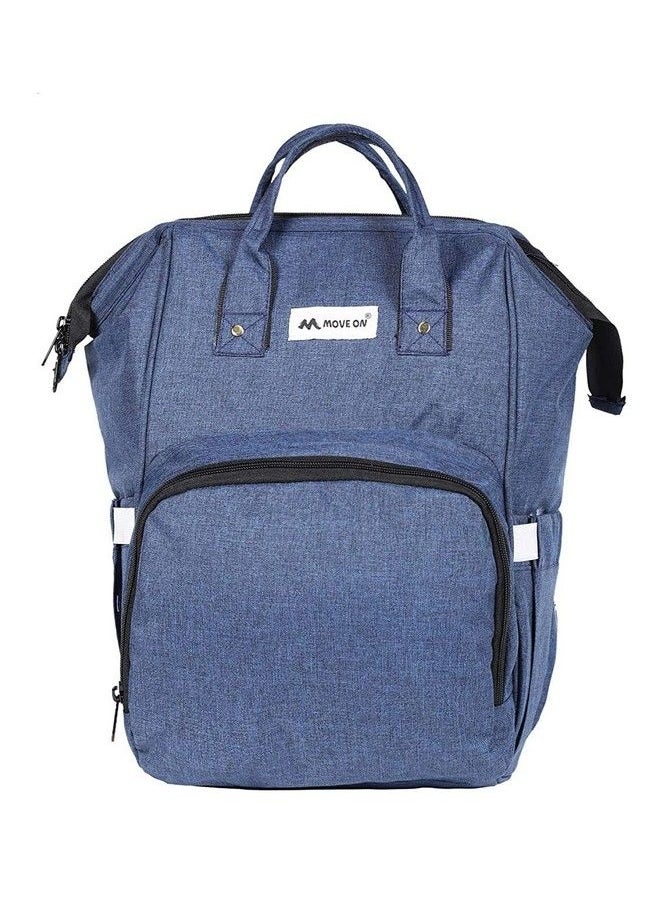 18 Ltrs (18 Cms) Backpack(Diaper Bag With Accessories_Navy Blue)