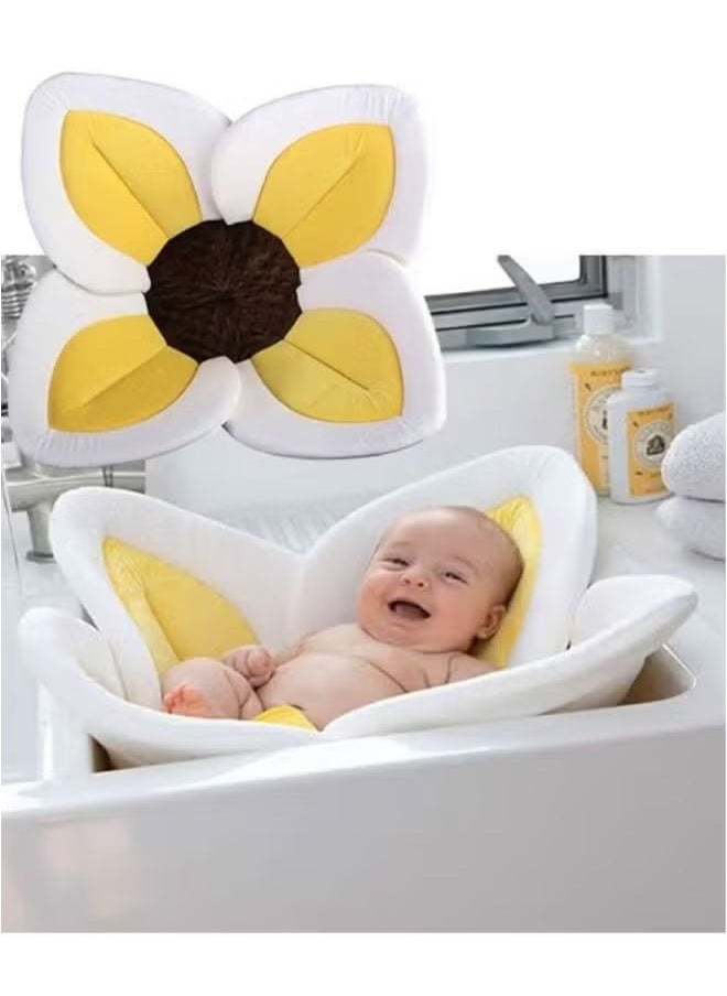 Baby petal bath mat, suitable for 0-6 months old baby