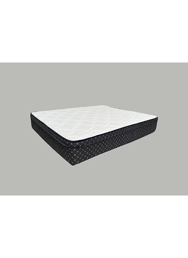 Homegenie White Premium Pocket Spring Mattress With Memory Foam King Size (180Cm X 200Cm)