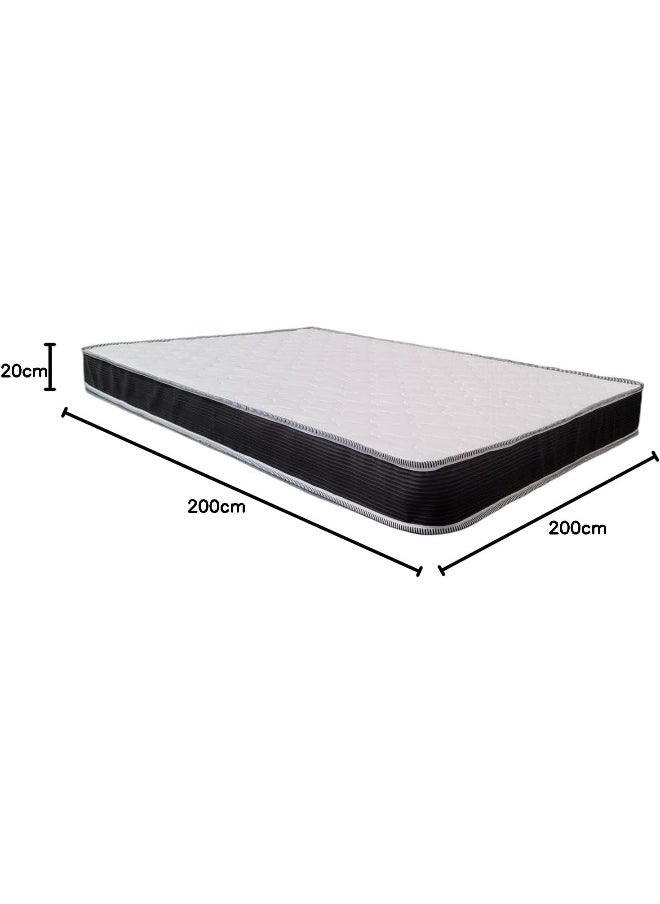 Luxury Black Orthocloud Medical Mattress (200 X 200 X 15)