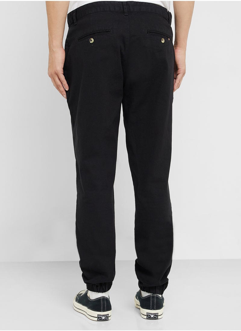 Sim Fit Cuffed Jogger Chinos