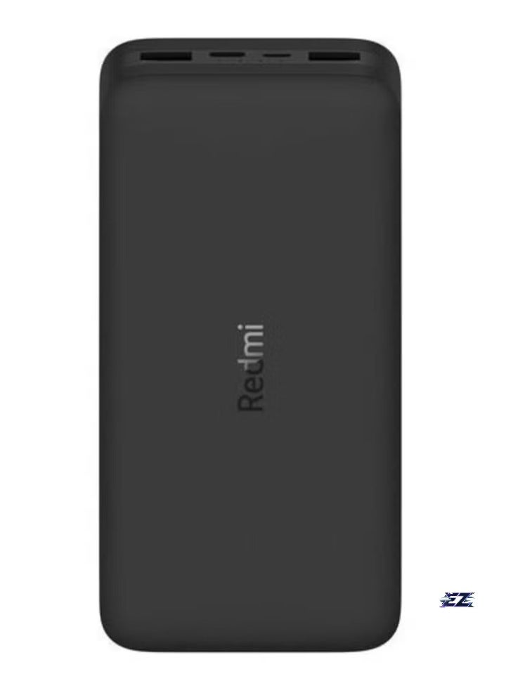 Redmi 18W Fast Charger Power Bank 20000mAh (Xiaomi) – High Capacity Portable Battery Pack, Quick Charging for Smartphones, Tablets, and More