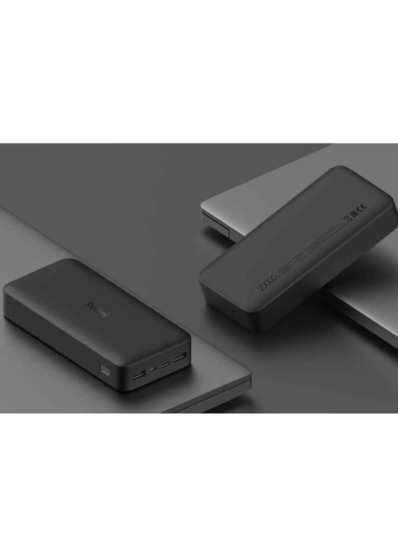 Redmi 18w fast charger power bank 20000 mah (Xiaomi)