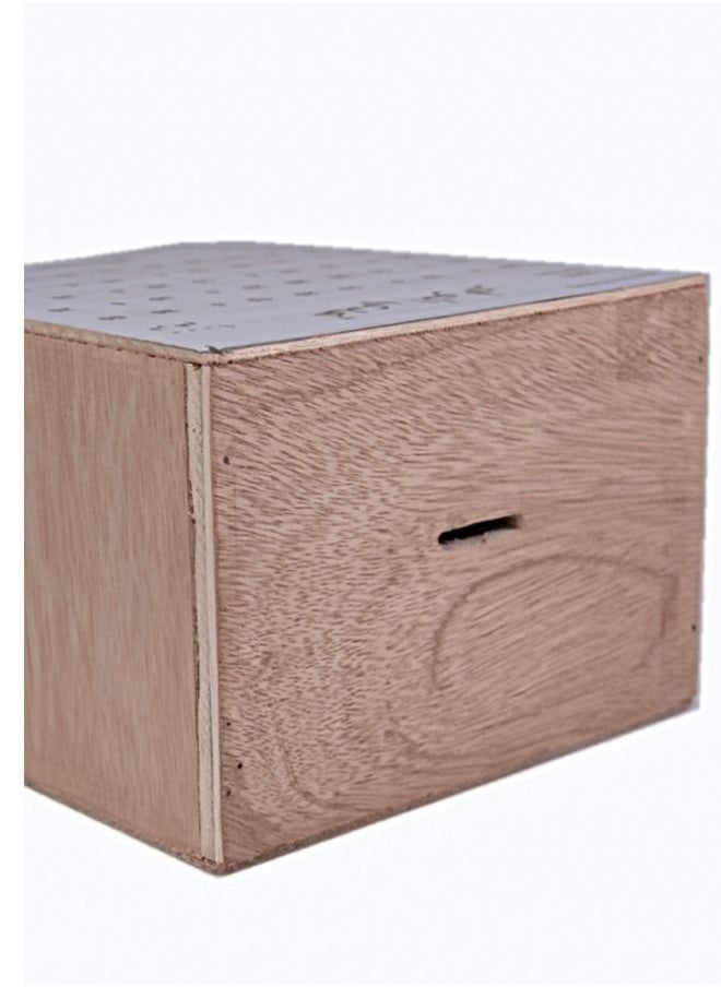 1000 Dirham Handmade Wooden Square Money Piggy Bank Coin Box