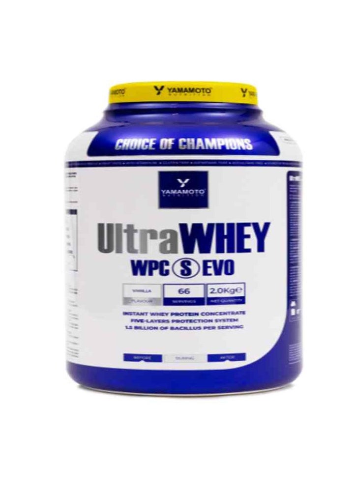 ULTRA WHEY WPC S EVO VANILLA 2000 grams