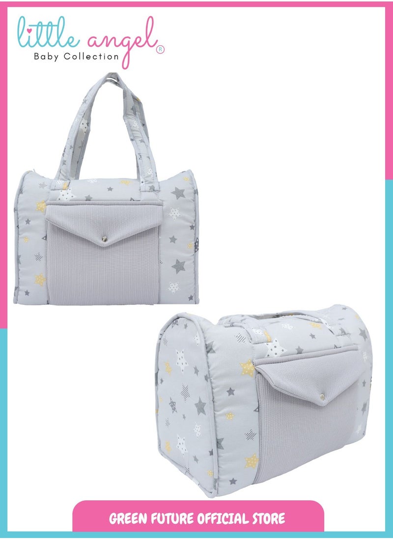 Baby Carry Cot with Diaper Bag – Portable Infant Bassinet | Baby Sleeping Bed with Handles for Travel | Lightweight Baby Crib for Newborns