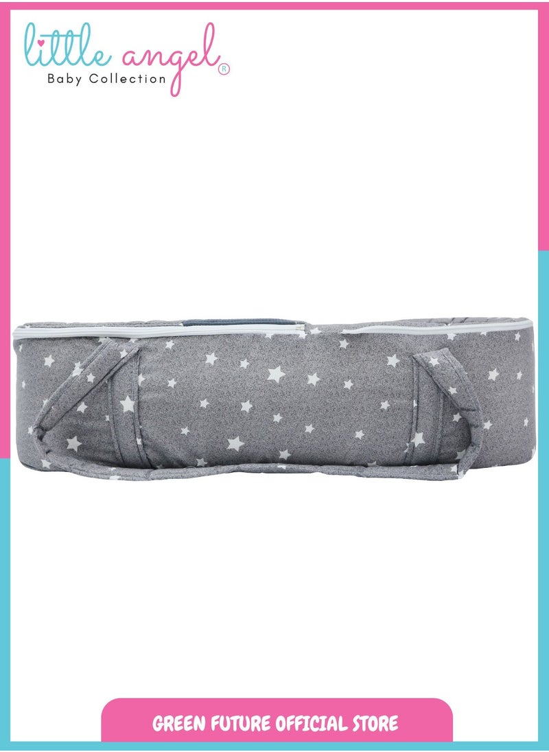 Baby Carry Cot with Diaper Bag – Portable Infant Bassinet | Baby Sleeping Bed with Handles for Travel | Lightweight Baby Crib for Newborns