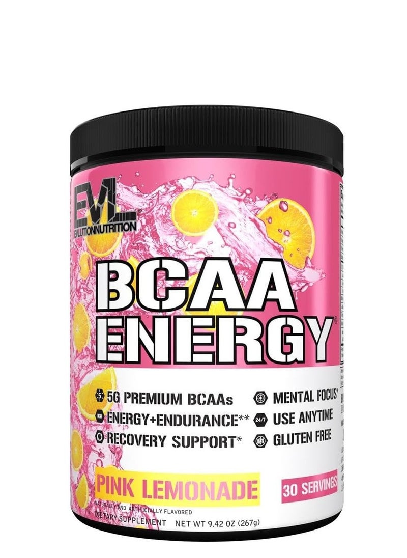 BCAA's Amino Acids Powder Pre Workout Powder for Muscle Recovery Lean Growth and Edurance Pink Lemonade