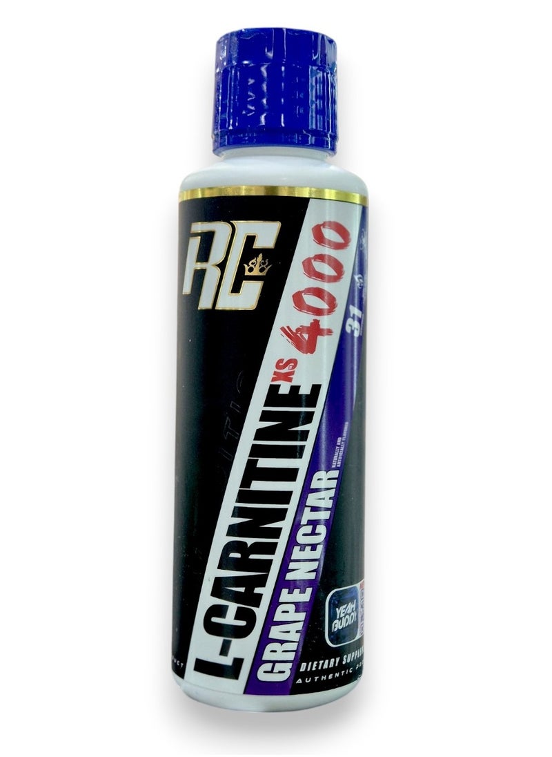 Ronnie Coleman Signature Series L Carnitine XS 4000 Liquid Grape Nectar