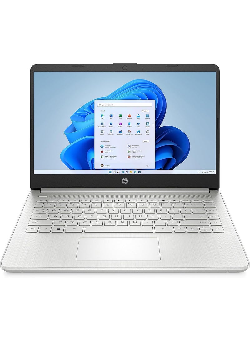 14s (Upgraded Version) Laptop With 14 Diagonal FHD Anti-Glare Touch Screen Display - Intel Core i3-1215U Processor/8GB RAM/1TB SSD/Intel UHD Graphics/Windows 11 English/Arabic Natural Silver