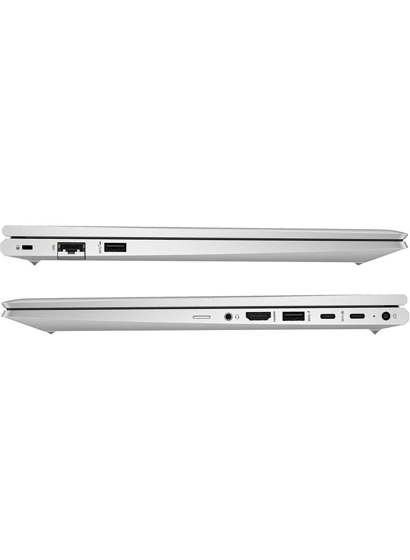 ProBook 450 G10 (Upgraded Version) Laptop With 15.6-Inch diagonal FHD IPS Touch Screen Display, Core i5-1335U Processor/16GB RAM/512GB SSD/Intel UHD Graphics/Windows 11 English/Arabic Pike Silver